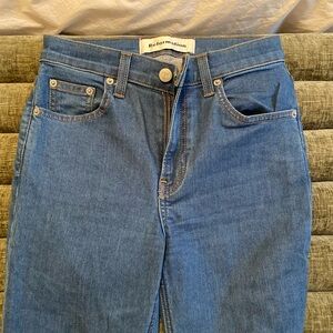 Reformation | High Rise Skinny Jean | Wash: True Blue | 24